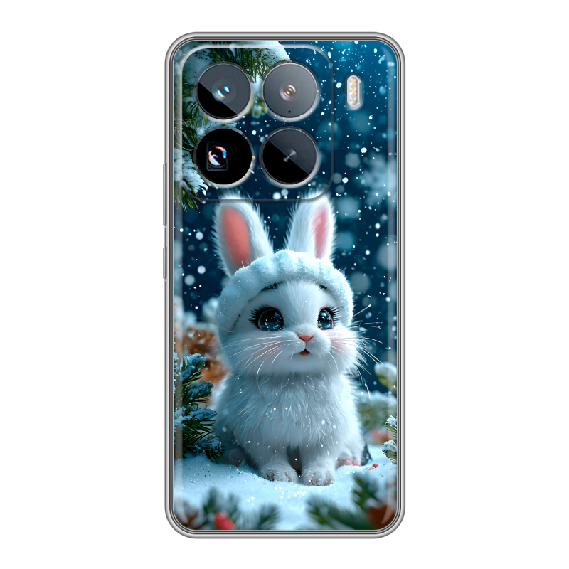 Силиконовый чехол на Xiaomi 15 Pro с принтом Новый год Силиконовый чехол на Xiaomi 15 Pro с принтом Новый год