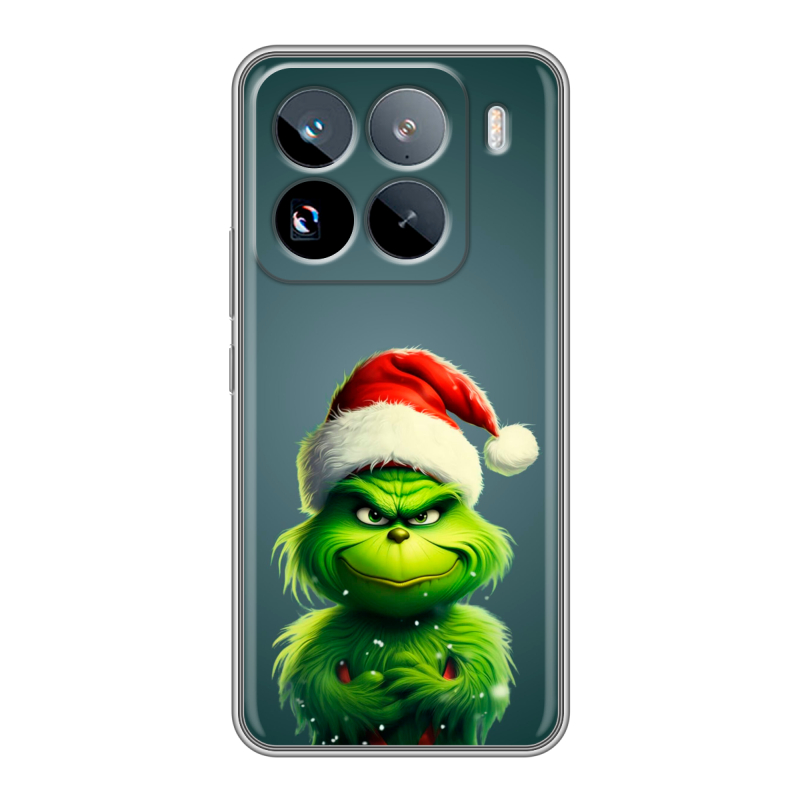 Силиконовый чехол на Xiaomi 15 Pro с принтом Новый год Силиконовый чехол на Xiaomi 15 Pro с принтом Новый год