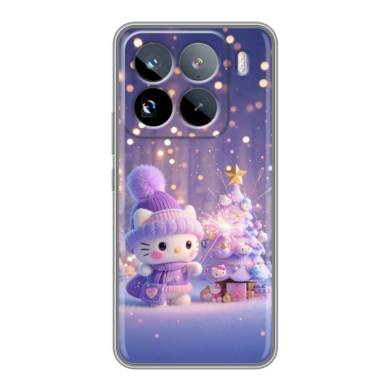 Силиконовый чехол на Xiaomi 15 Pro с принтом Новый год Силиконовый чехол на Xiaomi 15 Pro с принтом Новый год