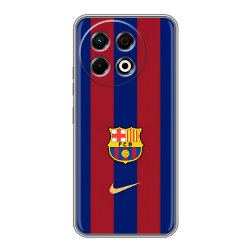 Силиконовый чехол на Tecno Spark 30 Pro с принтом Барселона Barcelona