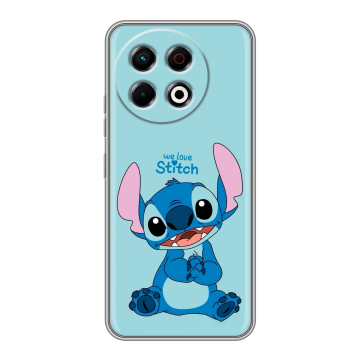 Силиконовый чехол на Tecno Spark 30 Pro с принтом Лило и Стич