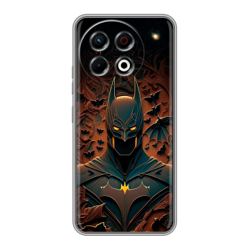 Силиконовый чехол на Tecno Spark 30 Pro с принтом Batman Бэтмен