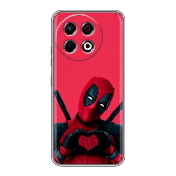 Силиконовый чехол на Tecno Spark 30 Pro с принтом Дедпул Deadpool Силиконовый чехол на Tecno Spark 30 Pro с принтом Дедпул Deadpool
