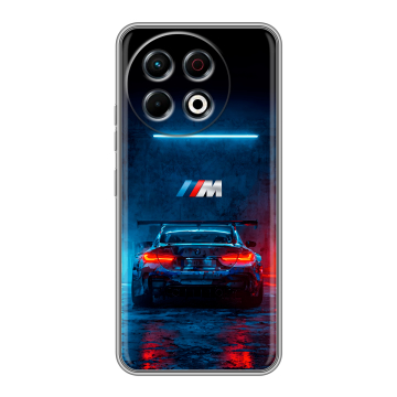 Силиконовый чехол на Tecno Spark 30 Pro с принтом BMW БМВ Силиконовый чехол на Tecno Spark 30 Pro с принтом BMW БМВ
