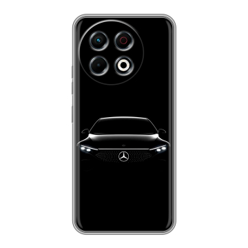 Силиконовый чехол на Tecno Spark 30 Pro с принтом Mercedes Мерседес Силиконовый чехол на Tecno Spark 30 Pro с принтом Mercedes Мерседес