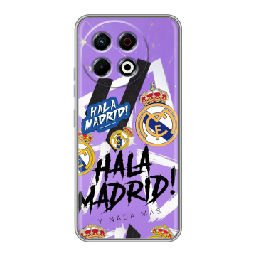 Силиконовый чехол на Tecno Spark 30 Pro с принтом Real Madrid Реал Мадрид Силиконовый чехол на Tecno Spark 30 Pro с принтом Real Madrid Реал Мадрид