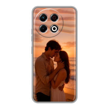 Силиконовый чехол на Tecno Spark 30 Pro с принтом Пользовательский 2