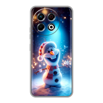 Силиконовый чехол на Tecno Spark 30 Pro с принтом Новый год