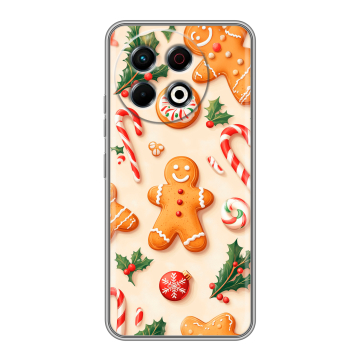Силиконовый чехол на Tecno Spark 30 Pro с принтом Новый год