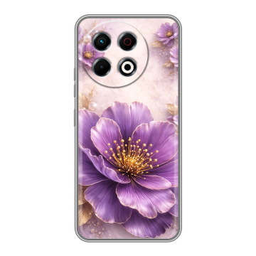 Силиконовый чехол на Tecno Spark 30 Pro с принтом женский