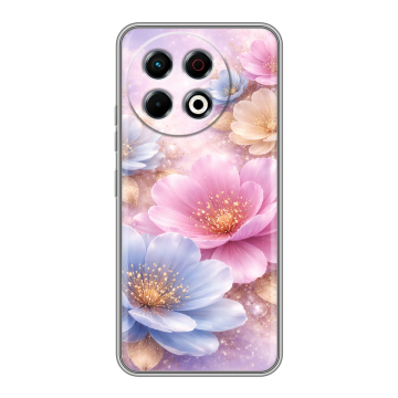 Силиконовый чехол на Tecno Spark 30 Pro с принтом женский