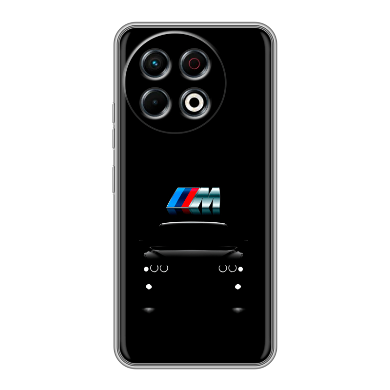 Силиконовый чехол на Tecno Spark 30 Pro с принтом БМВ BMW Силиконовый чехол на Tecno Spark 30 Pro с принтом БМВ BMW