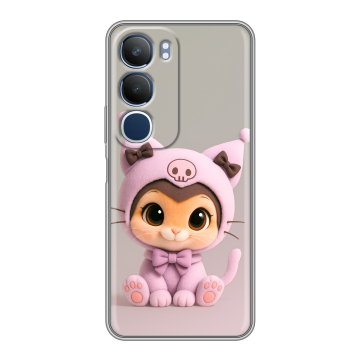 Силиконовый чехол на Vivo Y19s с принтом Куроми Kuromi 