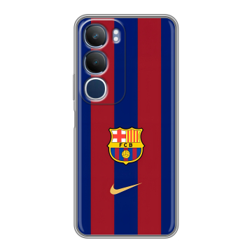Силиконовый чехол на Vivo Y19s с принтом Барселона Barcelona
