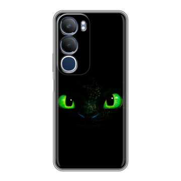Силиконовый чехол на Vivo Y19s с принтом Как приручить дракона