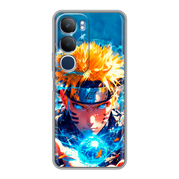 Силиконовый чехол на Vivo Y19s с принтом Аниме Наруто Naruto