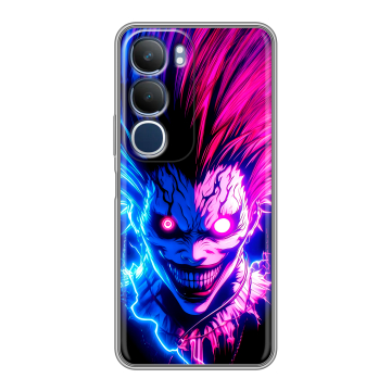 Силиконовый чехол на Vivo Y19s с принтом Death note Тетрадь смерти Силиконовый чехол на Vivo Y19s с принтом Death note Тетрадь смерти