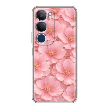 Силиконовый чехол на Vivo Y19s с принтом женский Силиконовый чехол на Vivo Y19s с принтом женский