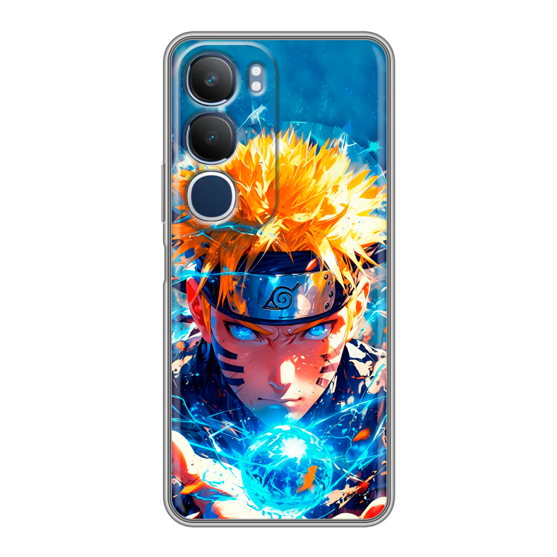 Силиконовый чехол на Vivo Y19s с принтом Аниме Наруто Naruto Силиконовый чехол на Vivo Y19s с принтом Аниме Наруто Naruto