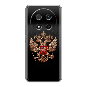 Силиконовый чехол на Honor X9c с принтом Герб России Силиконовый чехол на Honor X9c с принтом Герб России