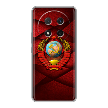 Силиконовый чехол на Honor X9c с принтом Герб СССР Силиконовый чехол на Honor X9c с принтом Герб СССР