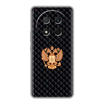 Силиконовый чехол на Honor X9c с принтом Герб России принт Силиконовый чехол на Honor X9c с принтом Герб России принт
