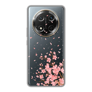 Силиконовый чехол на Honor X9c с принтом Ветка сакуры Силиконовый чехол на Honor X9c с принтом Ветка сакуры