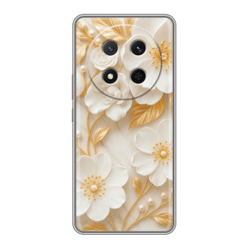 Силиконовый чехол на Honor X9c с принтом Цветы