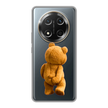 Силиконовый чехол на Honor X9c с принтом Медведь