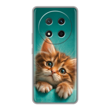 Силиконовый чехол на Honor X9c с принтом котенок