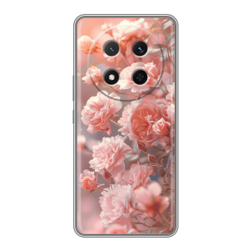 Силиконовый чехол на Honor X9c с принтом Розовые розы Силиконовый чехол на Honor X9c с принтом Розовые розы