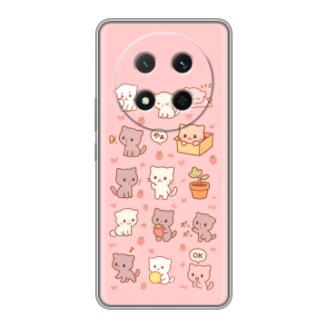 Силиконовый чехол на Honor X9c с принтом Hello Kitty Хелоу Кити