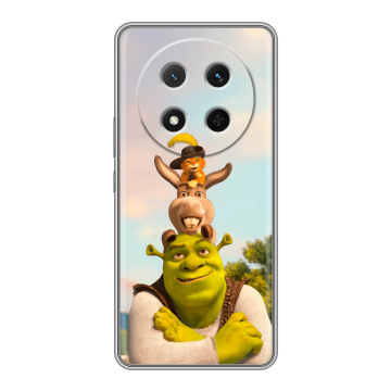 Силиконовый чехол на Honor X9c с принтом Шрек Shrek