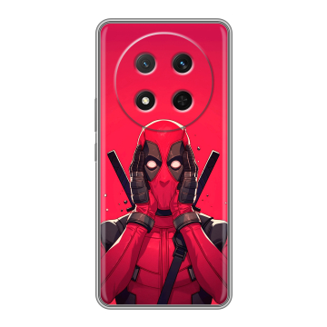 Силиконовый чехол на Honor X9c с принтом Дедпул Deadpool