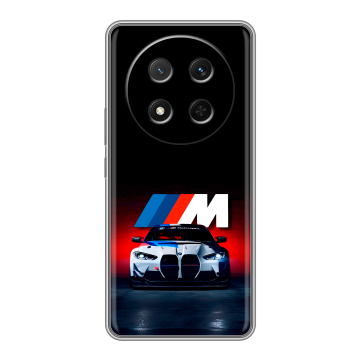 Силиконовый чехол на Honor X9c с принтом БМВ BMW