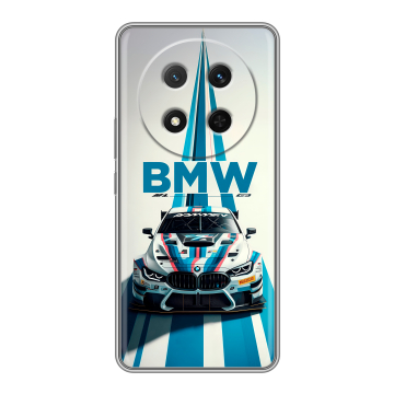 Силиконовый чехол на Honor X9c с принтом БМВ BMW