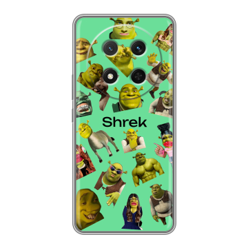 Силиконовый чехол на Honor X9c с принтом Шрек Shrek