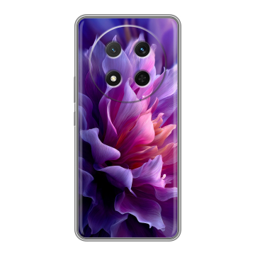 Силиконовый чехол на Honor X9c с принтом женский цветы Силиконовый чехол на Honor X9c с принтом женский цветы