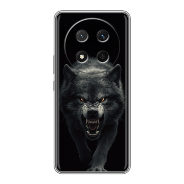 Силиконовый чехол на Honor X9c с принтом Волк