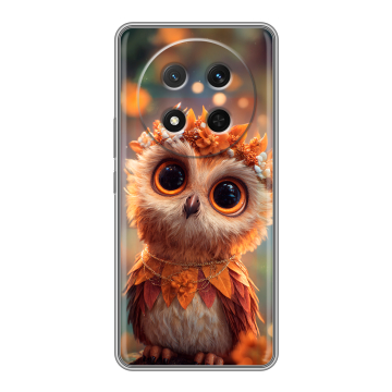 Силиконовый чехол на Honor X9c с принтом Милая сова
