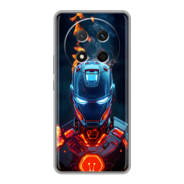 Силиконовый чехол на Honor X9c с принтом IronMan Железный человек