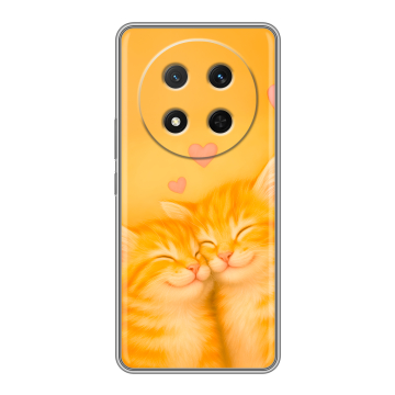 Силиконовый чехол на Honor X9c с принтом Милые котята Силиконовый чехол на Honor X9c с принтом Милые котята