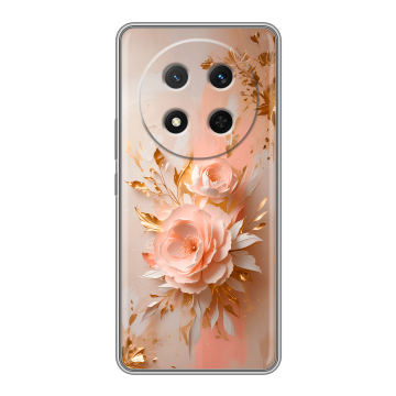 Силиконовый чехол на Honor X9c с принтом женский