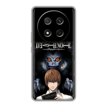 Силиконовый чехол на Honor X9c с принтом Death note Тетрадь смерти