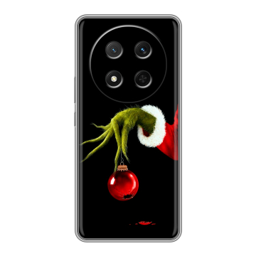 Силиконовый чехол на Honor X9c с принтом Новый год Гринч