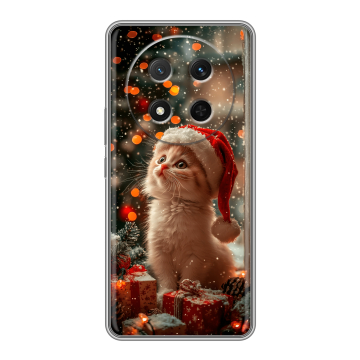 Силиконовый чехол на Honor X9c с принтом Новый год