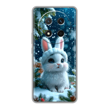 Силиконовый чехол на Honor X9c с принтом Новый год