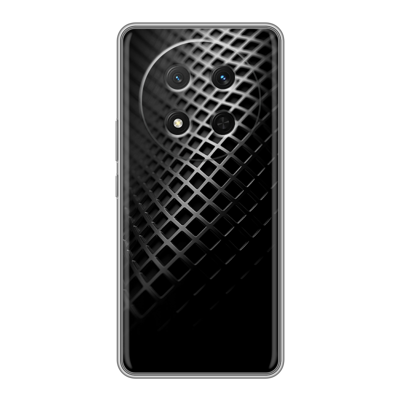 Силиконовый чехол на Honor X9c с принтом Текстура металла Силиконовый чехол на Honor X9c с принтом Текстура металла