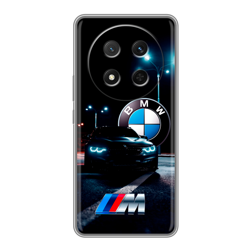 Силиконовый чехол на Honor X9c с принтом БМВ BMW Силиконовый чехол на Honor X9c с принтом БМВ BMW