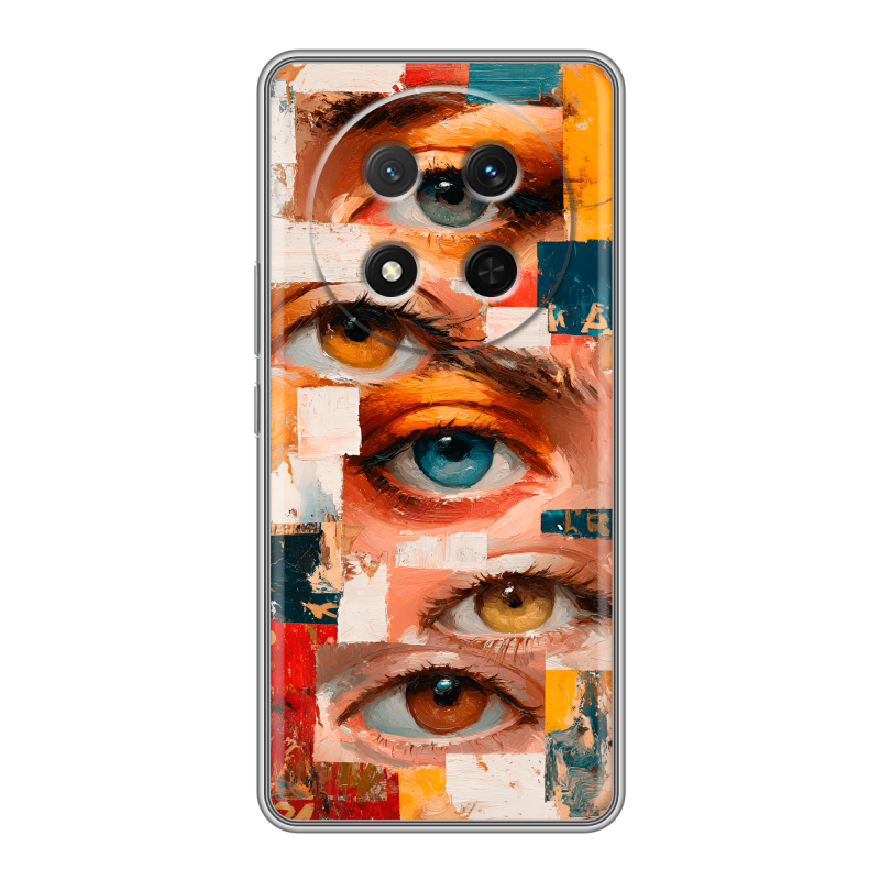 Силиконовый чехол на Honor X9c с принтом Модный принт Силиконовый чехол на Honor X9c с принтом Модный принт